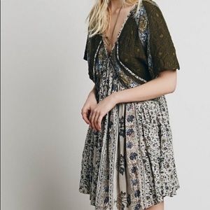 Free People Wild World Mini Dress